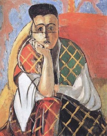 Woman with a Veil (mk35), Henri Matisse